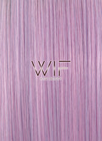 24" Straight Purple With Dark Roots Synthetic Wig WIG306