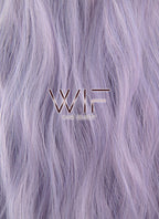 24" Wavy Purple With Dark Roots Synthetic Wig WIG312