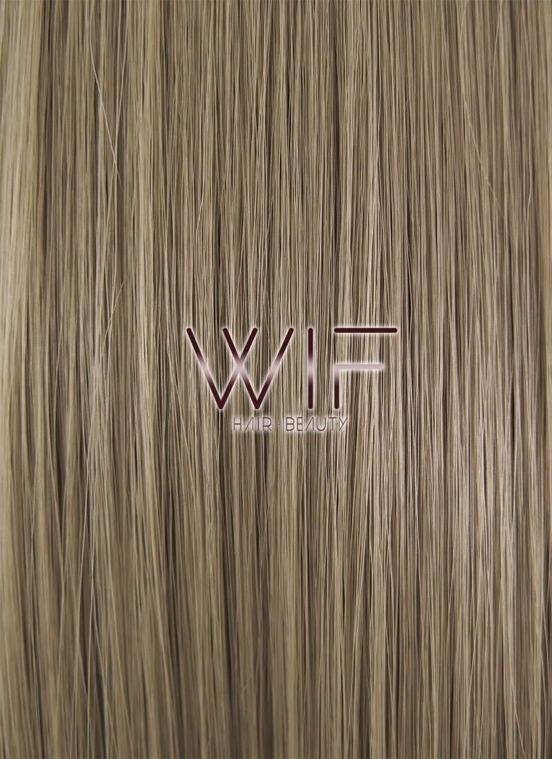 21" Straight Ash Blonde Synthetic Wig WIG325