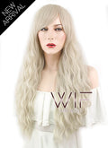 28" Wavy Light Blonde Synthetic Wig WIG327