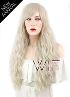 28" Wavy Light Blonde Synthetic Wig WIG327