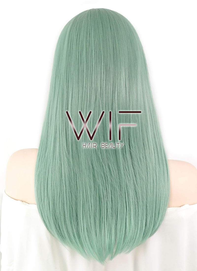 20" Straight Green Synthetic Wig WIG329