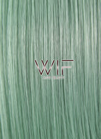 20" Straight Green Synthetic Wig WIG329