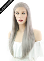 14" Straight Blonde Lace Front Synthetic Wig LF1236