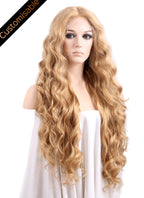 24" Straight Dark Burgundy Lace Front Synthetic Wig LF1241